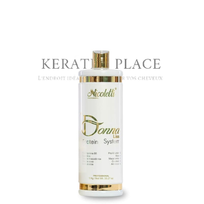 Lissage Donna Liss Organic 1 L - Nicoletti sans matifiant