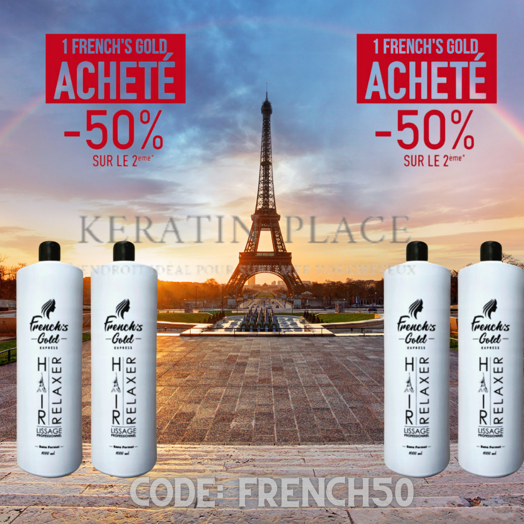 Promotion lissage french gold