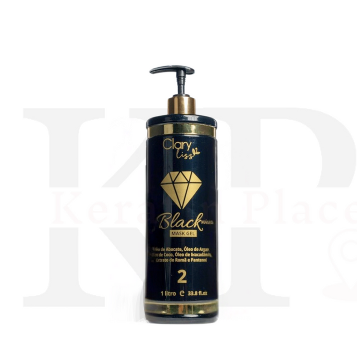 Lissage Black Gel 1 l - Clary Liss