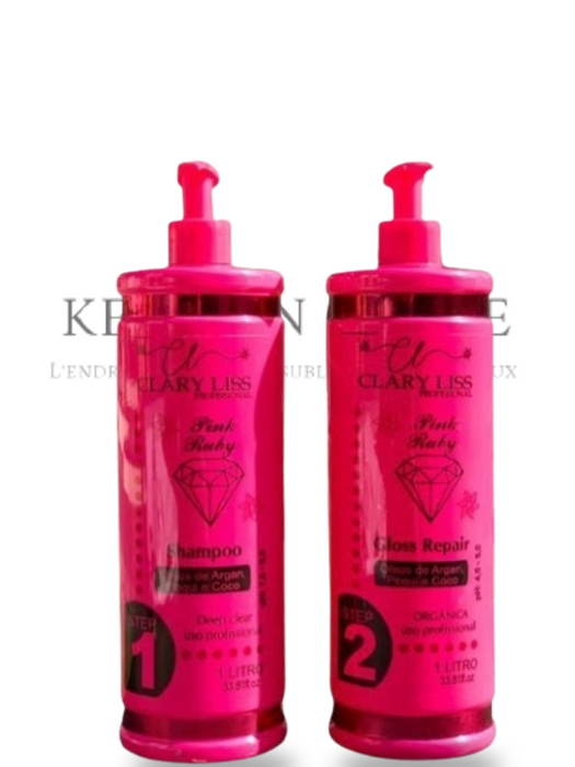 lissage pink ruby clary liss 1L protéine