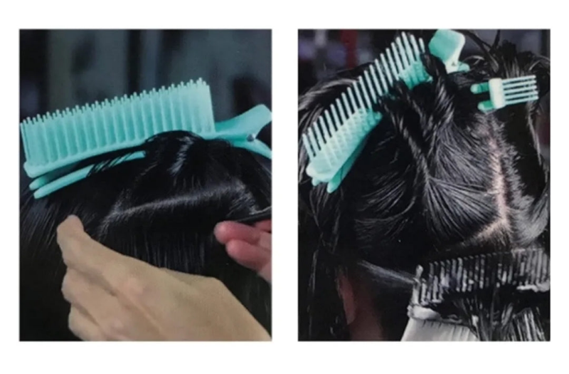 Pince Séparation pour Mèches de Cheveux