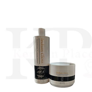 Shampoing et Masque Indian Gloss - All K Beauty Pack