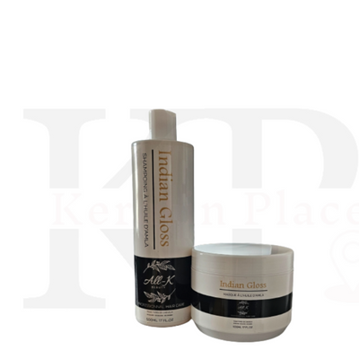 Shampoing et Masque Brillance Indienne - Soin Complet