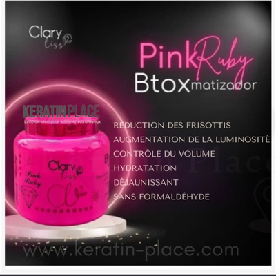 Botox Capillaire Pink Ruby 1 Kg - Clary Liss