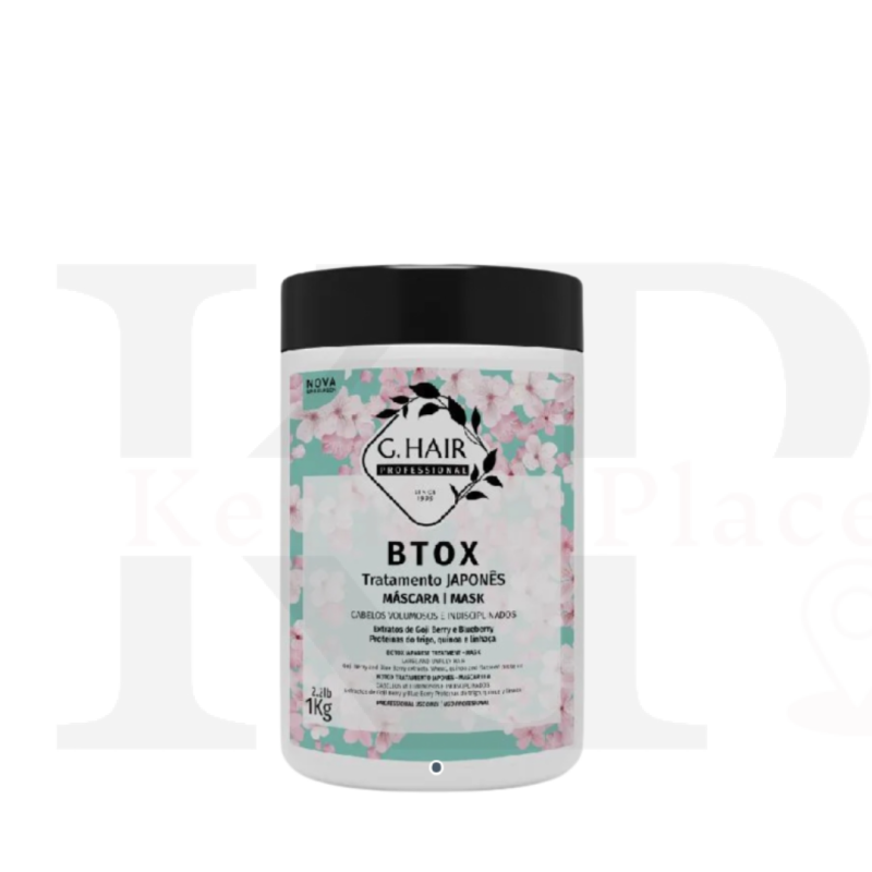 Botox Capillaire B.tox Japonês 1 Kg - G.hair