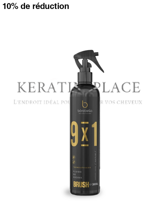 Spray Brillance et protection thermique 300ml - Borabella